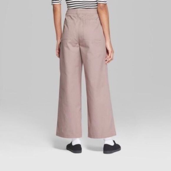 Wild Fable Wide Leg Pocket Pants Pink - Picture 3 of 6
